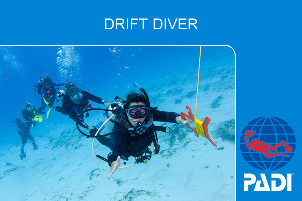 Курс обучения дайвингу PADI Drift Diver