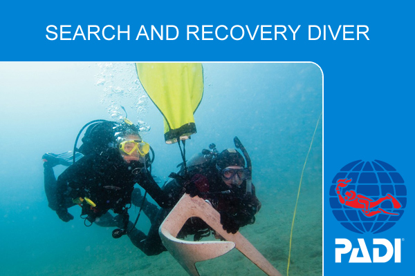 Курс обучения дайвингу PADI Search and Recovery Diver