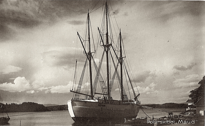 Корабль Руаля Амундсена поднят на поверхность