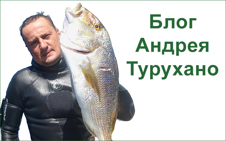 Читайте на портале блог Андрея Турухано о подводной охоте