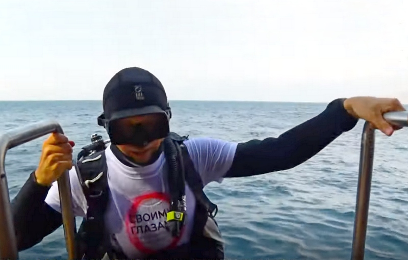 Проект «Морской крот» - новый рекорд в российском парадайвинге