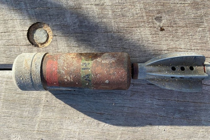 Неразорвавшийся снаряд нашли ныряльщики возле Мельбурна