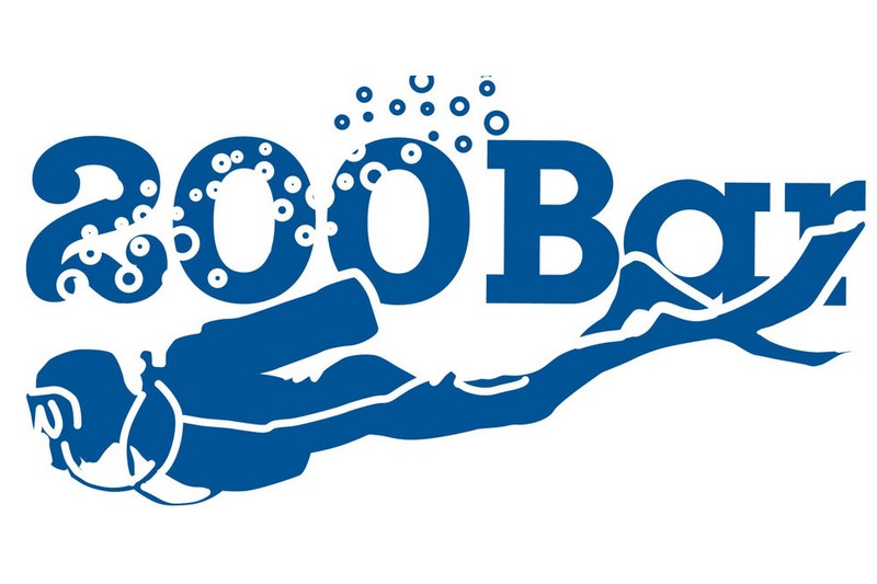 Логотип 200 bar клуб