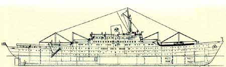 Схема лайнера 'Стокгольм'