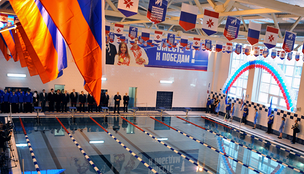 Новый плавательный бассейн открылся в Мордовском госуниверситете