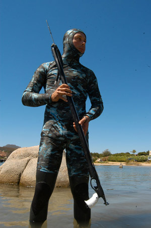 Снаряжение для подводной охоты - Куртка и шорты O.ME.R. Mimetic Lycra
