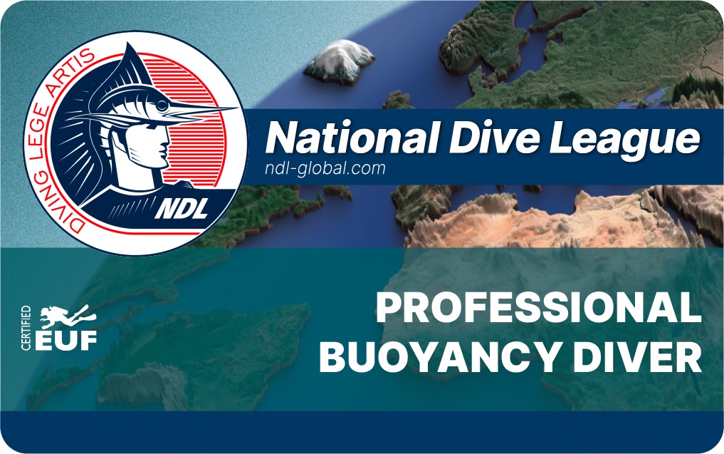 Курс обучения дайвингу NDL Professional Buoyancy Diver