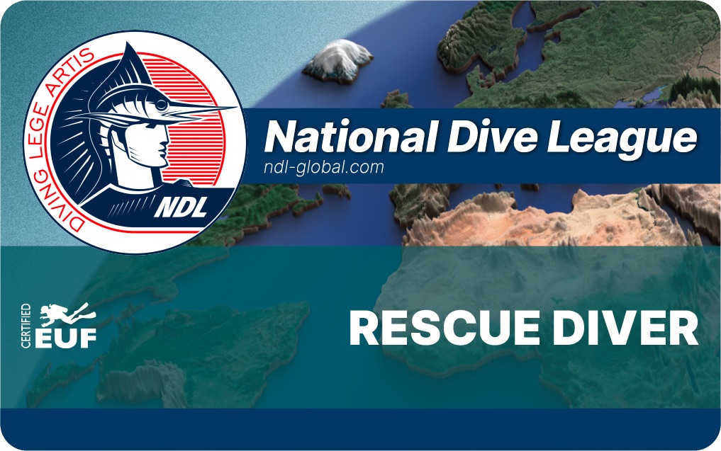 Курс обучения дайвингу NDL Rescue Diver