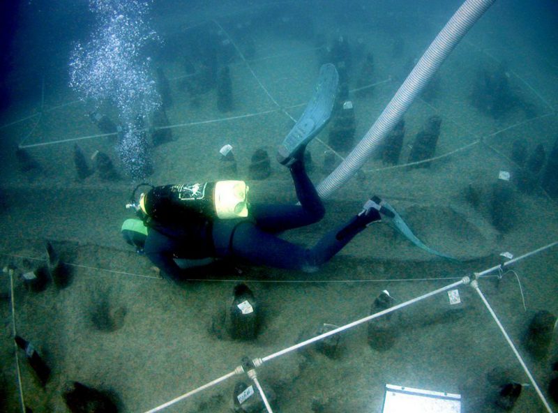 Найденные дайверами на дне озера лодки датируются каменным веком